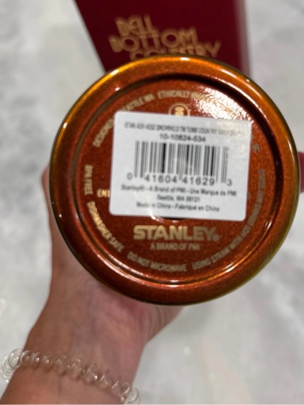Stanley x Lainey Wilson Country Gold 40oz Quencher NEW Authentic Sold Out - Picture 4 of 7